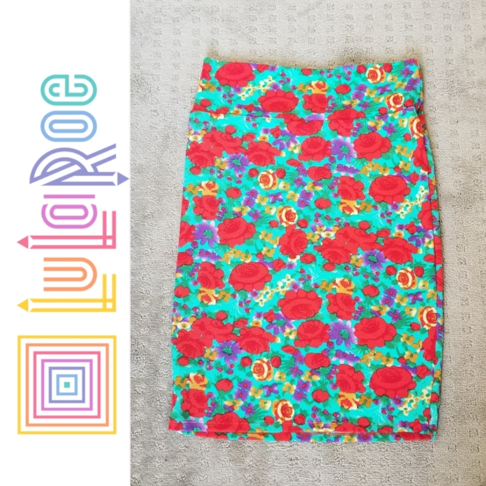 Floral skirt ll LuLaRoe